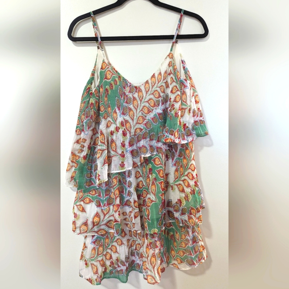 Adelyn Rae Mini Tiered Mini Dress